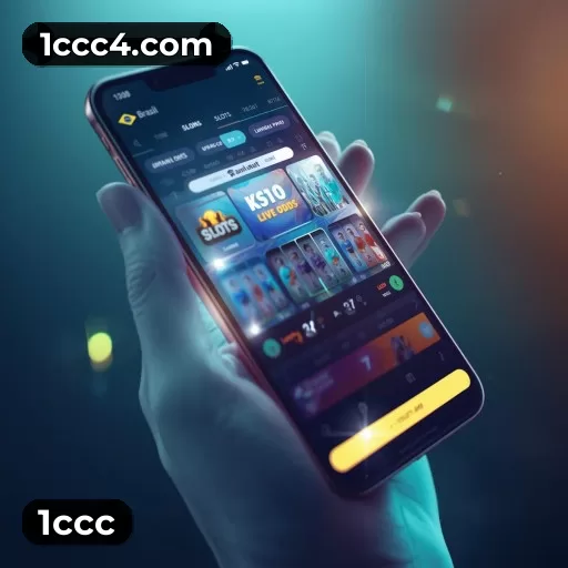 App 1ccc com catálogo premium, PIX e suporte 24/7